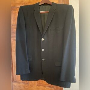 Vintage Cashmere Einiger Black Men's Blazer